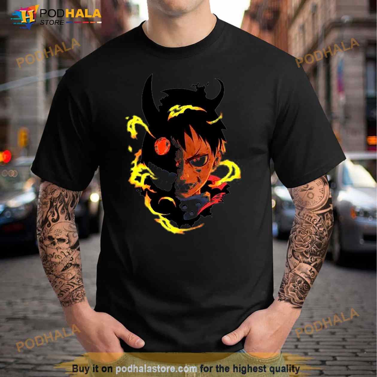 Two Personalities Fire Force Anime Design sShirt Two Personalities Fire Force Anime Design sShirt