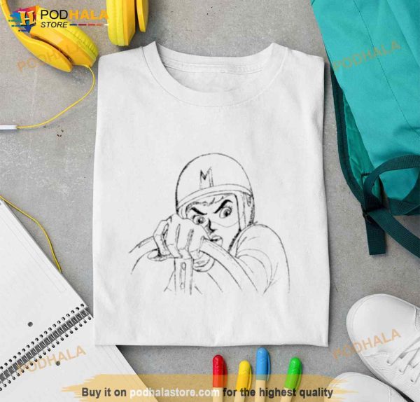 Tyler Herro Speed Racer Tatsunoko Sketch Shirt
