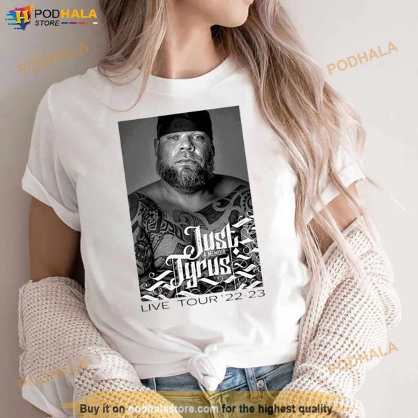Tyrus Just A Memoir Tyrus Live Tour 22 23 T Shirt