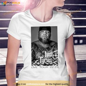 Tyrus Just A Memoir Tyrus Live Tour 22 23 T Shirt 3