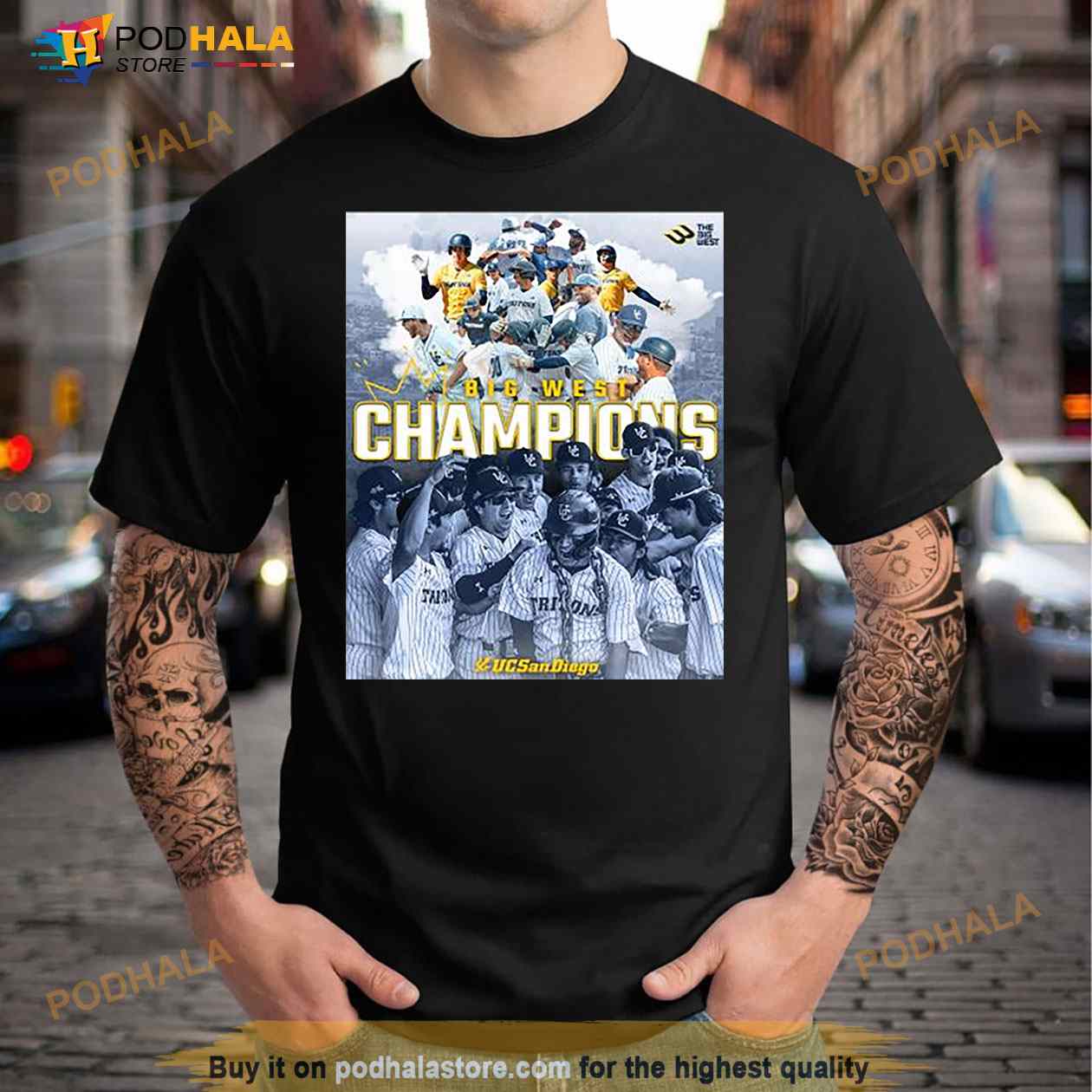 UC San Diego Tritons 2023 Big West Champions Shirt UC San Diego Tritons 2023 Big West Champions Shirt