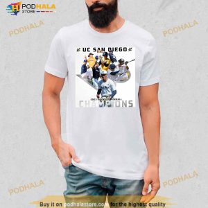 Uc San Diego Tritons Team Baseball 2023 Big West Champions Shirt 2