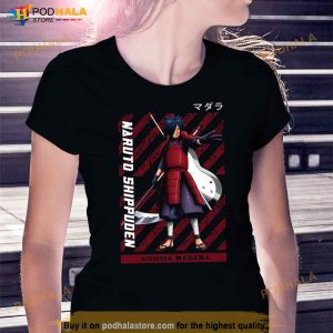 Uchiha Madara Anime Art Naruto Shippuden Shirt 3