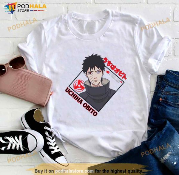 Uchiha Obito Graphic Naruto Shippuden Shirt