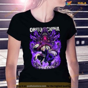 Uchiha Purple Graphic Uchiha Obito Naruto Shippuden Shirt 3