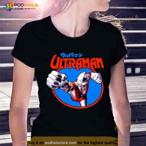 Ultraman Black Print Japanese Anime Shirt