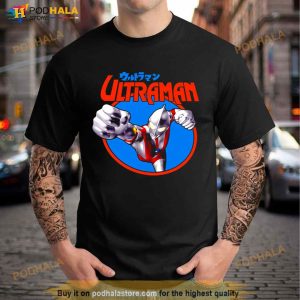 Ultraman Black Print Japanese Anime Shirt 2