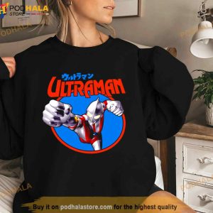 Ultraman Black Print Japanese Anime Shirt 3