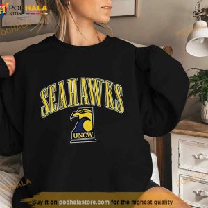 Unc Wilmington Uncw Seahawks Retro Shirt 3