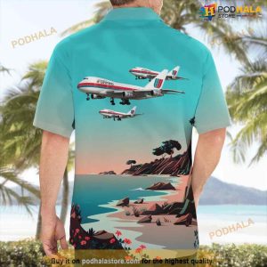 United Airlines Boeing 747sp 21 Hawaiian Shirt For Men And Women 2