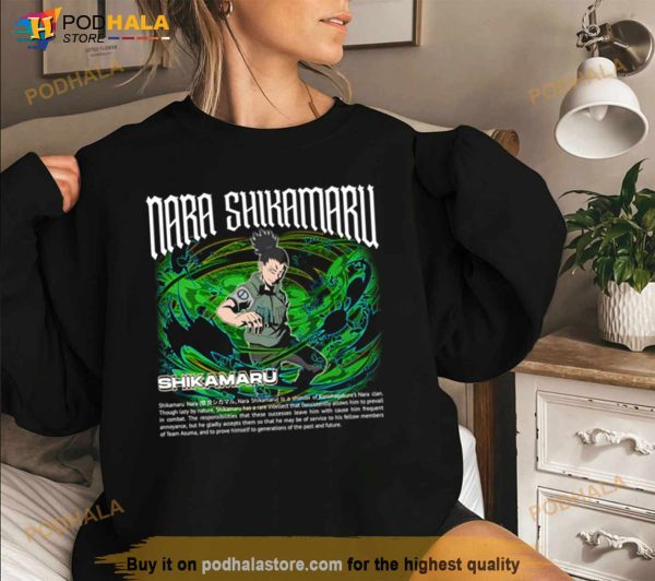 Unlocked Power Shikamaru Nara Naruto Shippuden Shirt