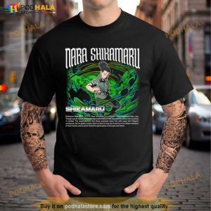 Unlocked Power Shikamaru Nara Naruto Shippuden Shirt 2