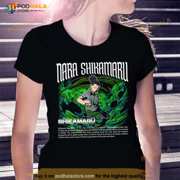 Unlocked Power Shikamaru Nara Naruto Shippuden Shirt
