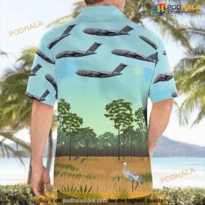 Us Air Force Mississippi Air National Guard Boeing C 17a Globemaster Iii Hawaiian Shirt For Men And Women 2