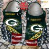 Us Flag Green Bay Packers New Crocs Clog Shoes