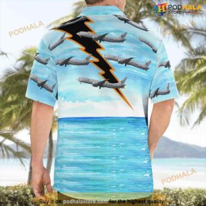 Us Navy Boeing P 8a Poseidon 737 8fv Of Vp 30 Pro's Nest Hawaiian Shirt 2