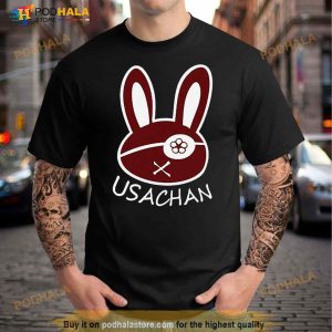 Usachan Bunny Anime Gifanime Cosplay Anime Graphic Shirt