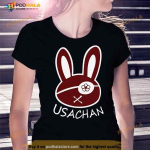 Usachan Bunny Anime Gifanime Cosplay Anime Graphic Shirt 2