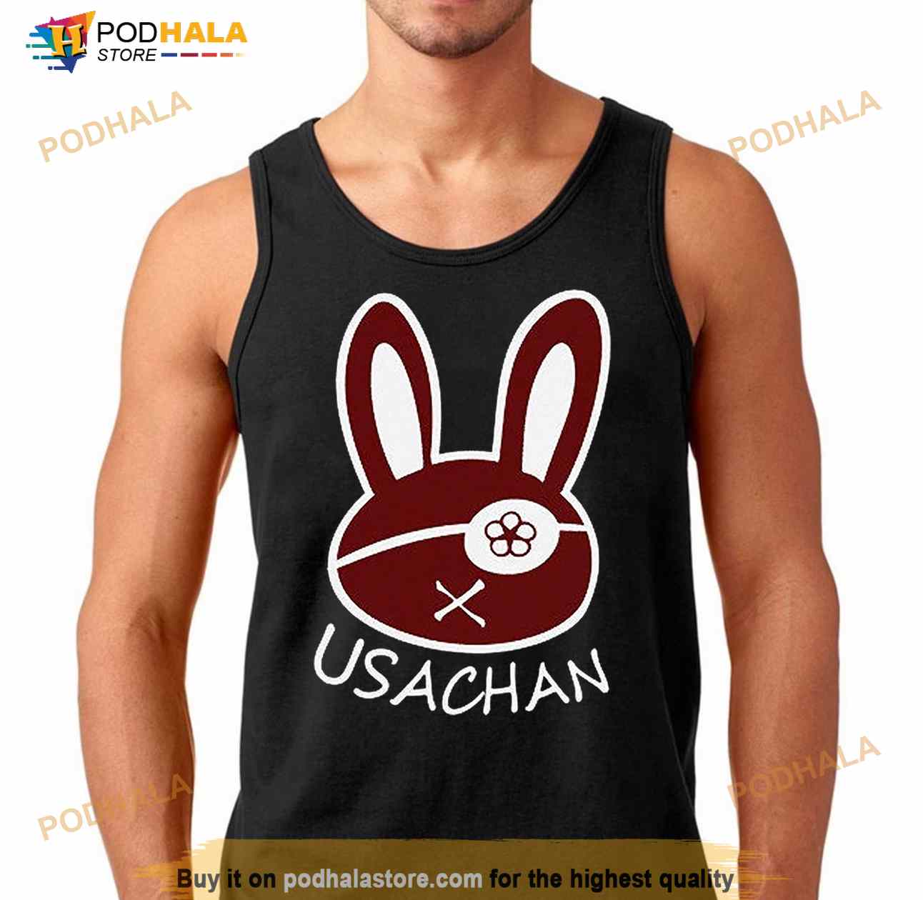 Usachan Bunny Anime Gifanime Cosplay Anime Graphic Shirt Usachan Bunny Anime Gifanime Cosplay Anime Graphic Shirt