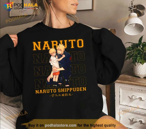 Uzumaki Naruto The Icon Scene Naruto Shippuden Shirt