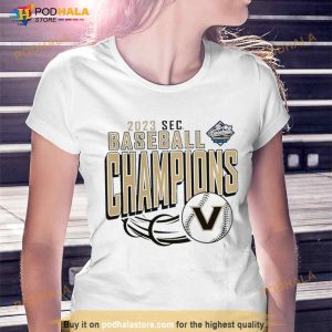 Vanderbilt Commodores 2023 Sec Baseball Tournament Champions Shirt 2