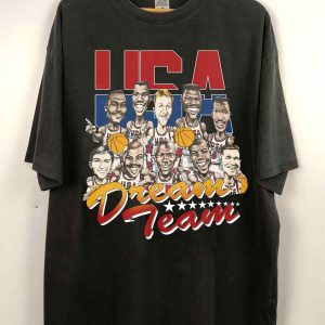 Vintage 1992 USA Dream Team NBA Basketball Shirt