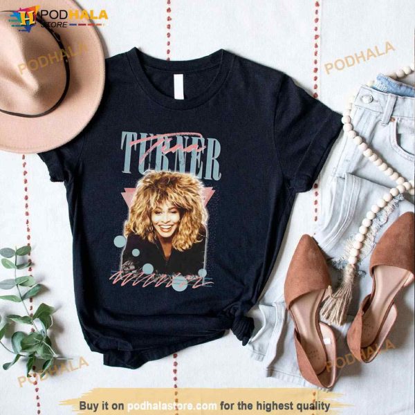Vintage 70s Inspired Tina Turner T-Shirt, Rip Tina Turner Shirt