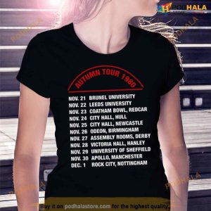 Vintage Autumn Tour 1980 Black Shirt