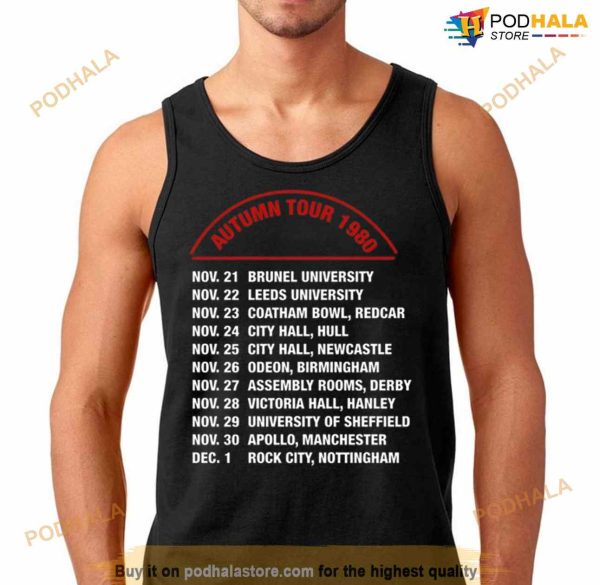 Vintage Autumn Tour 1980 Black Shirt