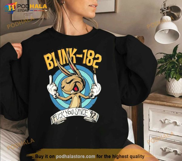 Vintage Blink 182 Rabbit Rock Band Blink 182 Shirt