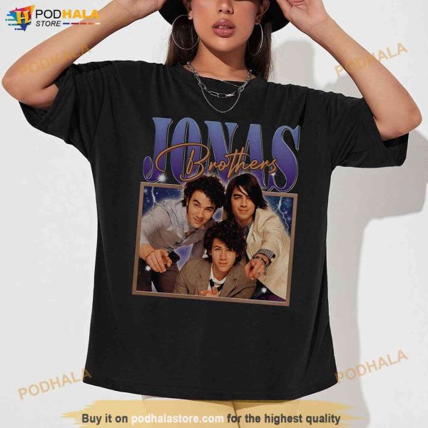 Vintage Bootleg Joe Jonas Shirt, Kevin Jonas Brothers Band TShirt