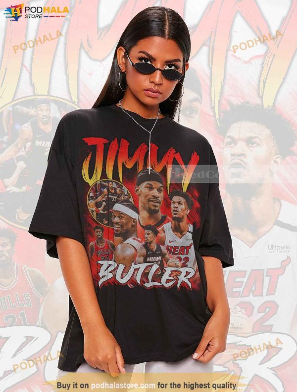 Vintage Classic 90s Graphic Jimmy Butler Shirt, Basketball TShirt For Fans