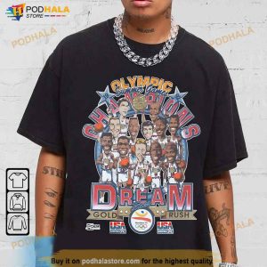 Vintage Dream Team (1992) NBA Shirt, Dream Team NBA Gift For Women Men
