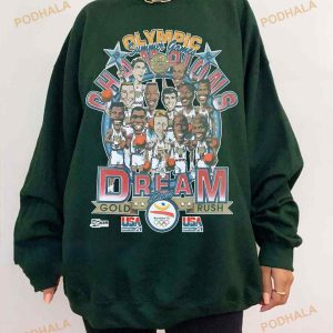 Vintage Dream Team 1992 Nba Shirt Dream Team Nba Gift For Women Men 2