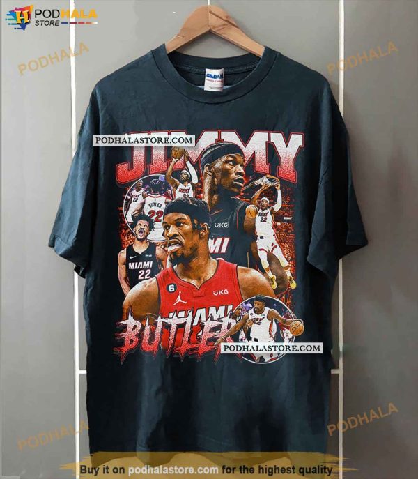Vintage Jimmy Butler Shirt, Classic 90s Graphic Basketball TShirt