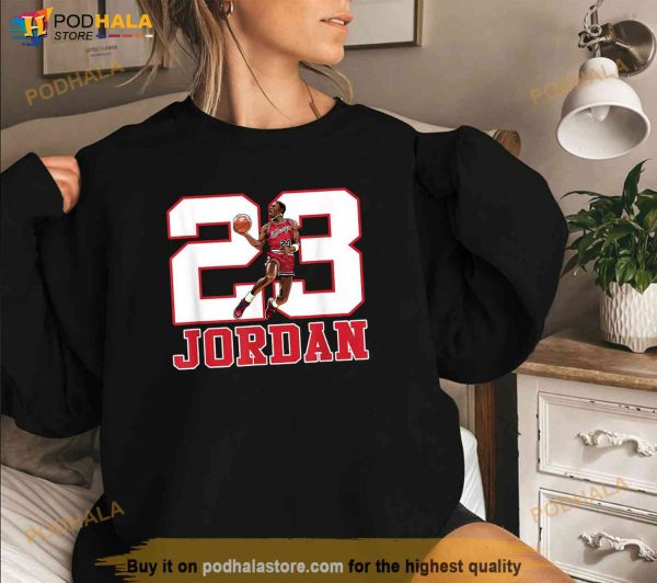 Vintage Jordan Basketball Player Gifts For Men Boys Trending Shirt