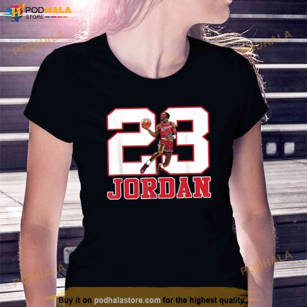 Vintage Jordan Basketball Player Gifts For Men Boys Trending Shirt