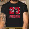 Vintage Jordan Name Retro Basketball Player Gift Men Boys Shirt