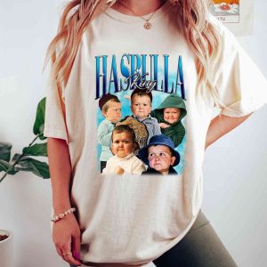Vintage King Hasbulla Shirt, Hasbulla Magomedov Homage TShirt