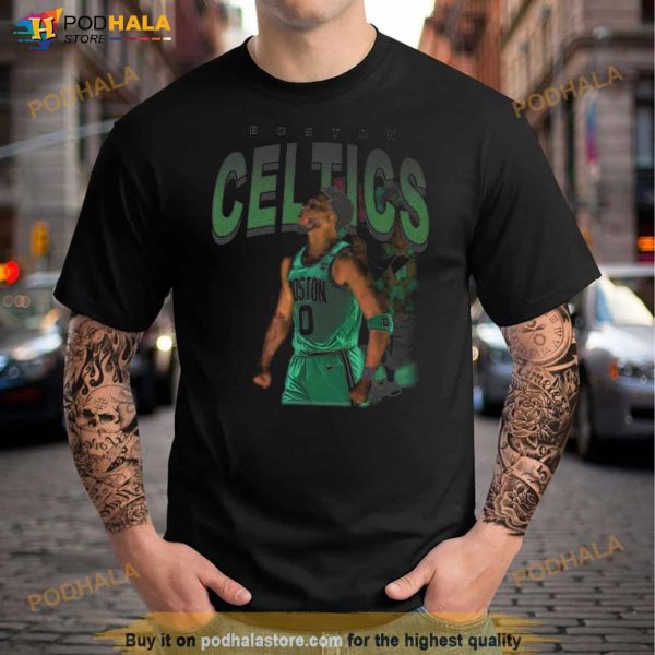 Vintage NBA Basketball Boston Celtics Jayson Tatum Shirt