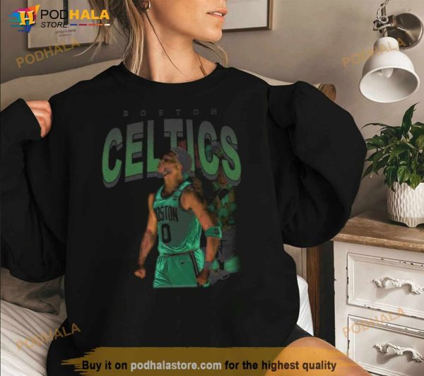Vintage NBA Basketball Boston Celtics Jayson Tatum Shirt