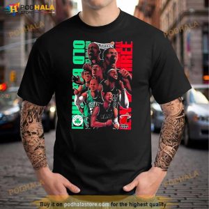 Vintage Nba Playoffs 2023 Miami Heat And Boston Celtics Eastern Conference Shirt 2