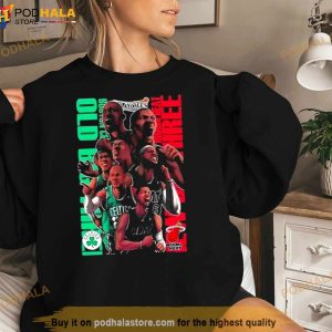 Vintage Nba Playoffs 2023 Miami Heat And Boston Celtics Eastern Conference Shirt 3
