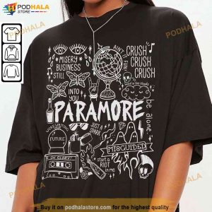 Vintage Paramore Album Lyric Merch Shirt Sweatshirt Hoodie, Paramore Tour 2023