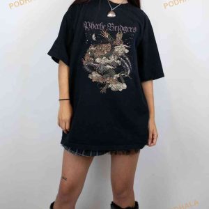 Vintage Phoebe Dragons Bridgers Shirt, Phoebe Bridgers Reunion Tour Clothing