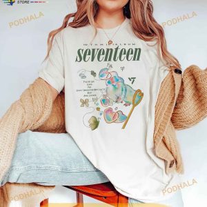 Vintage Seventeen Shirt, Seventeen World Tour Kpop Gift For Fans