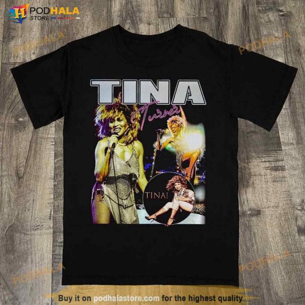 Vintage Tina Turner Shirt, Rip Tina Turner 1939 – 2023 TShirt