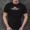 Vintage Top Dad Top Movie Gun Jet Fathers Day Birthday Shirt