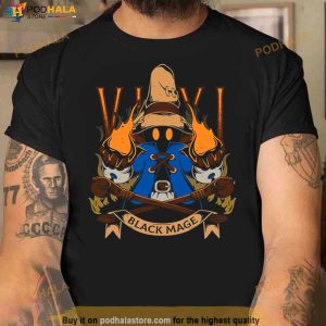 Vivi Black Mage Final Fantasy Video Game Series Shirt 2