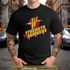 W Strength In Numbers Basketball Shirt